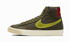 Nike Blazer Mid 77 Olive Snakeskin Nike Low Top Basketball Shoes