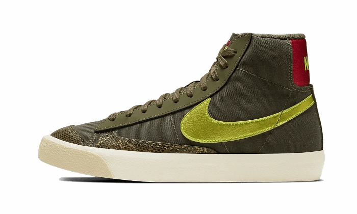 Nike Blazer Mid 77 Olive Snakeskin Pastel Shoes Nike