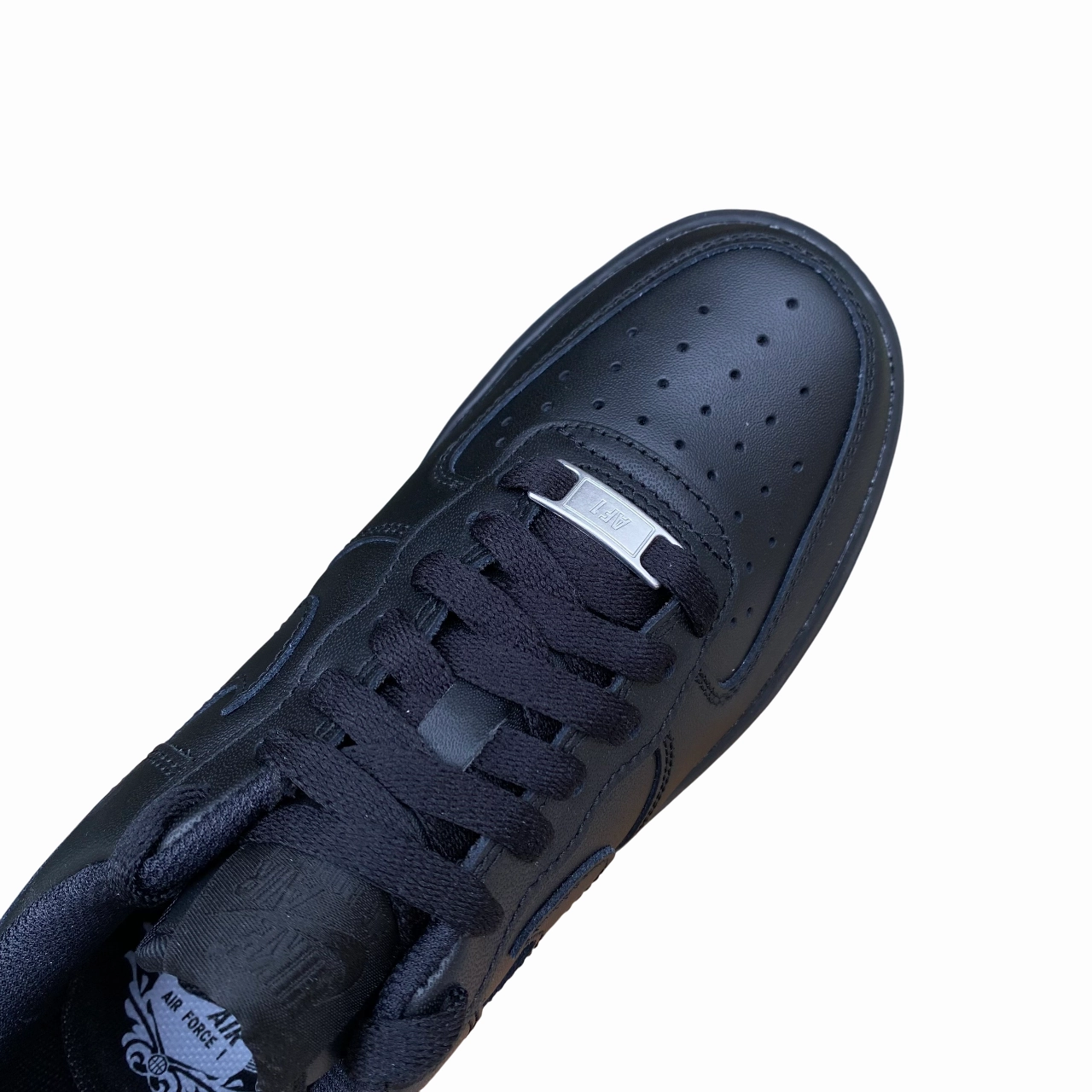 Nike DD8959-001 Air Force 1 '07 Nero - Sneakers Donna Stile Iconico Splatter Paint Shoes Nike