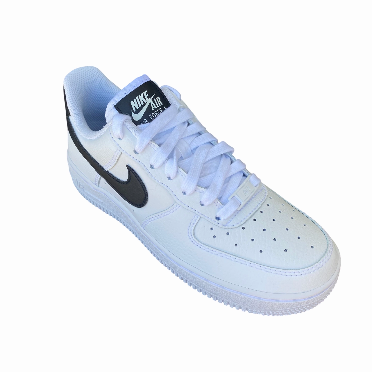 Nike Air Zoom Tennis Shoes Nike DD8959-103 Air Force 1 '07 Bianco Nero - Sneakers Donna Stile Iconico
