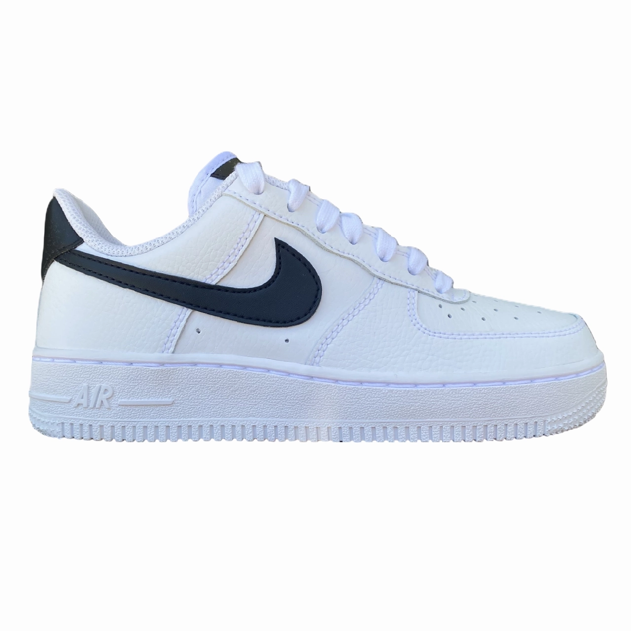 Nike DD8959-103 Air Force 1 '07 Bianco Nero - Sneakers Donna Stile Iconico Nike Zoom Vapour Tennis Shoes