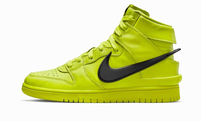 Nike Dunk High Ambush Flash Lime Nike Flat Foot Shoes
