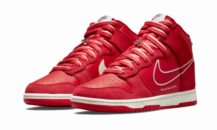 Diamond Turf Nike Shoes Nike Dunk High First Use University Red