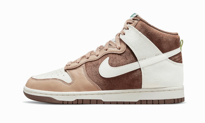 Nike Running Wide Shoes Nike Dunk High Light Chocolate