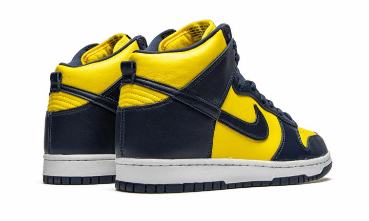 Cool Nike Training Shoes Nike Dunk High Maize & Blue (Michigan)