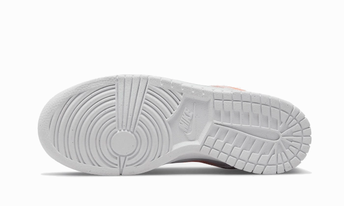 Nike Dunk Low 3D Swoosh White Grey Cute Nike Tennis Shoes