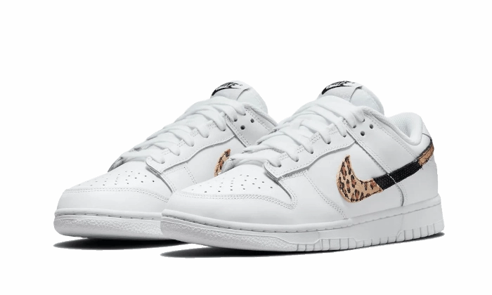 Nike Tanjun Running Shoes Nike Dunk Low Animal Print White