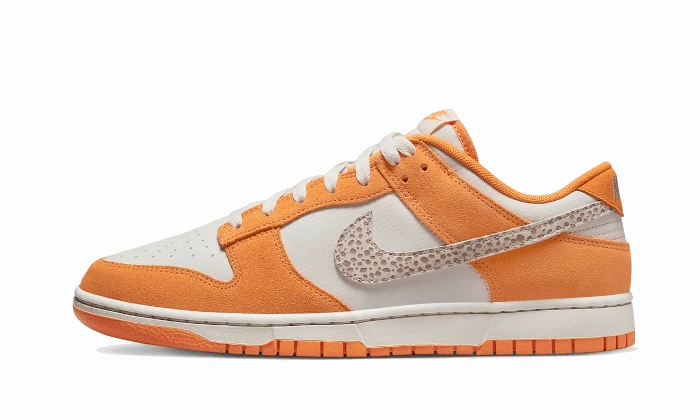 Nike Dunk Low AS Safari Swoosh Kumquat Drawing Nike Shoes