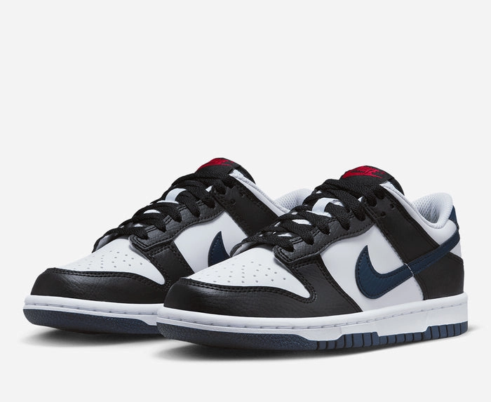 I Can Do All Things Basketball Shoes Nike Dunk Low Black White Midnight Navy Sale