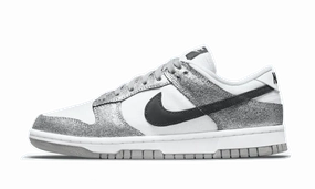 Nike Dunk Low Golden Gals Metallic Silver Nike Shoes With Wide Toe Box