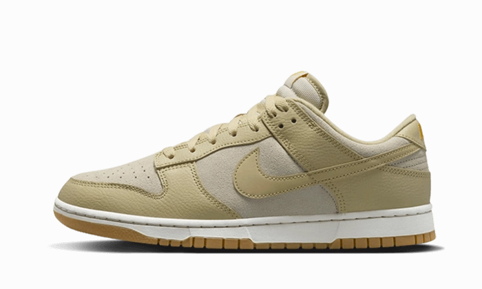 Future Nike Shoe Nike Dunk Low Khaki Suede Gum