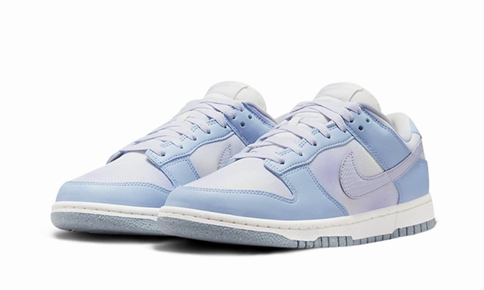Fitness Shoes Nike Nike Dunk Low White Blue Airbrush