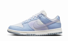Lv Nike Shoes Nike Dunk Low White Blue Airbrush