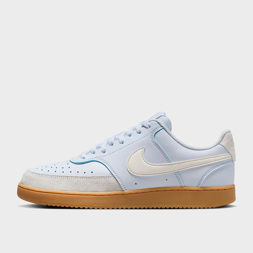 Max Basketball Shoes Nike Mens Court Vision Low Sneakers Blue