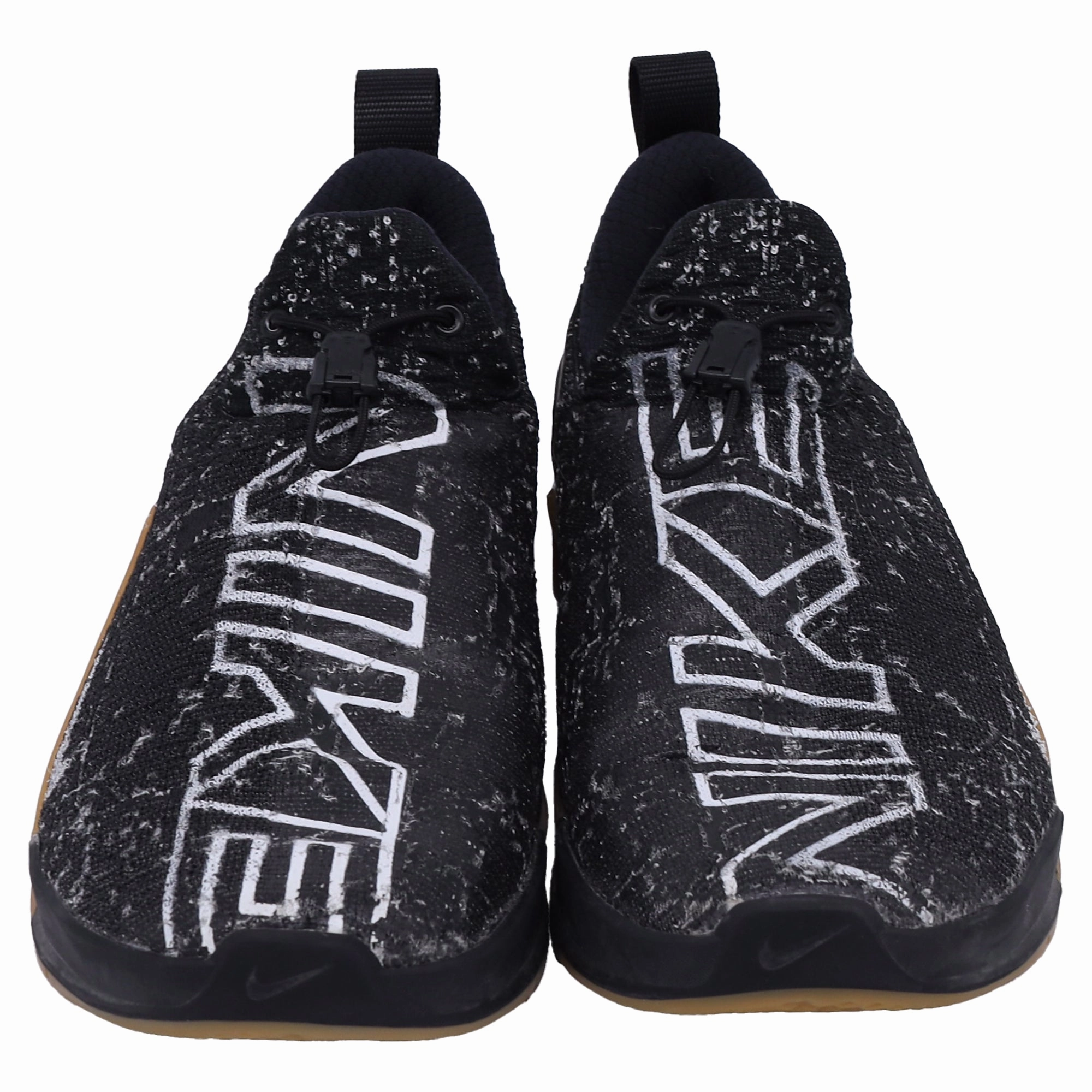 Nike Crossfit Training Shoes Nike React Metcon Sneakers in Black Gum Polyester