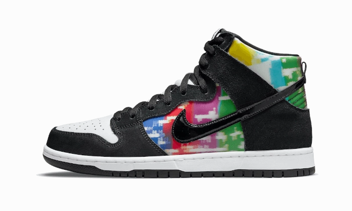 Nike SB Dunk High TV Signal Velcro Strap Nike Shoes