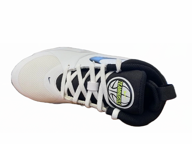 Nike Fashion Running Shoes Nike scarpa da pallacanestro da ragazzi Team Hustle 9 AQ4224 100 bianco nero