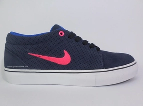 Nike Running Shoes Free Flyknit Nike scarpa da skateboard da uomo Satire Mid 599081 464 blu