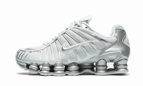 Nike Shox TL White Chrome Nike Elite Running Shoes