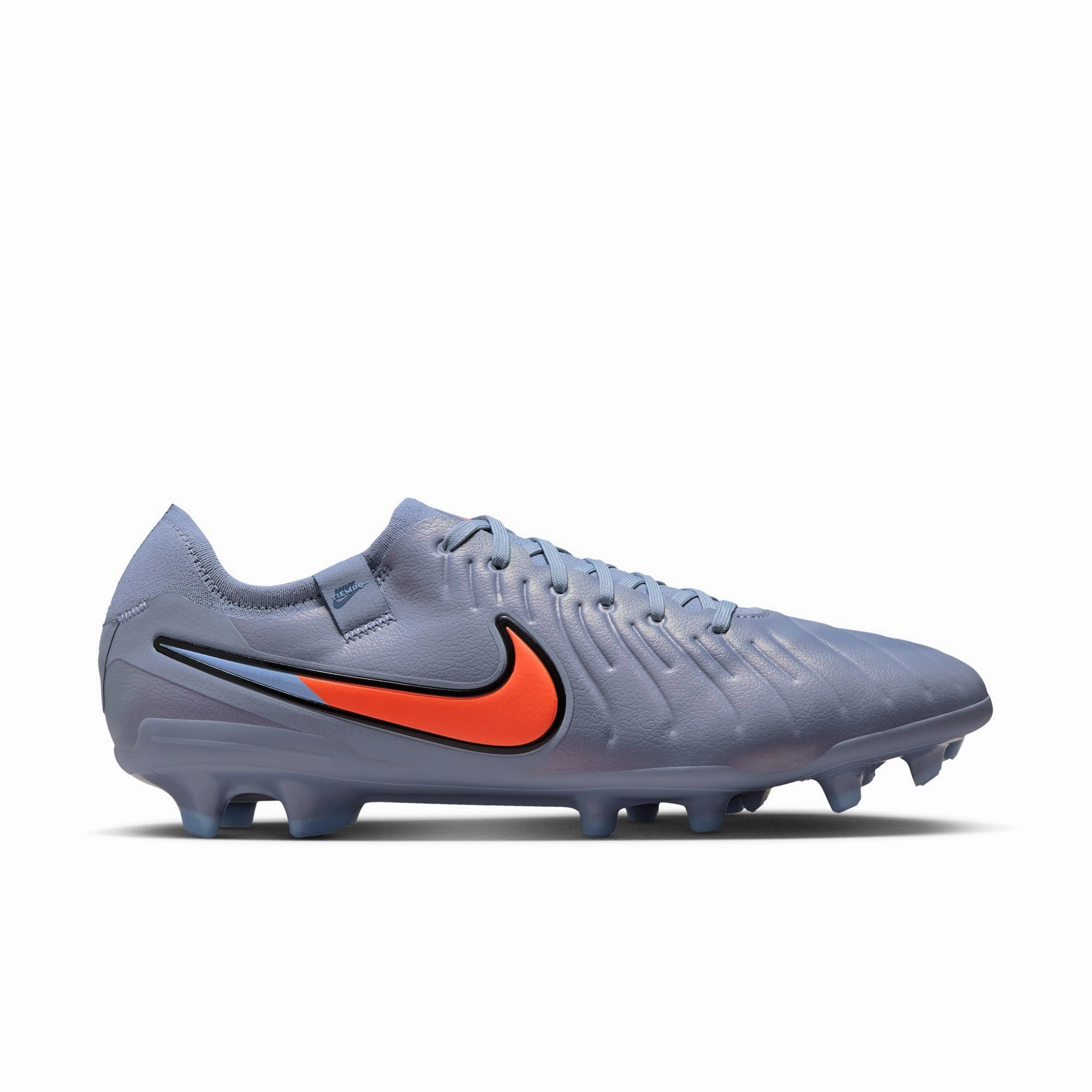 Nike Tiempo Legend 10 Pro FG Soccer Cleats -Blue Eclipse/Black Youth Slip On Soccer Cleats