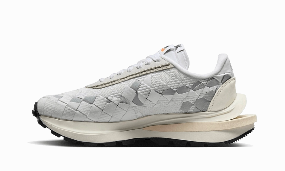 Nike Vaporwaffle Woven Sacai Jean Paul Gaultier White Nike Shoes High Top