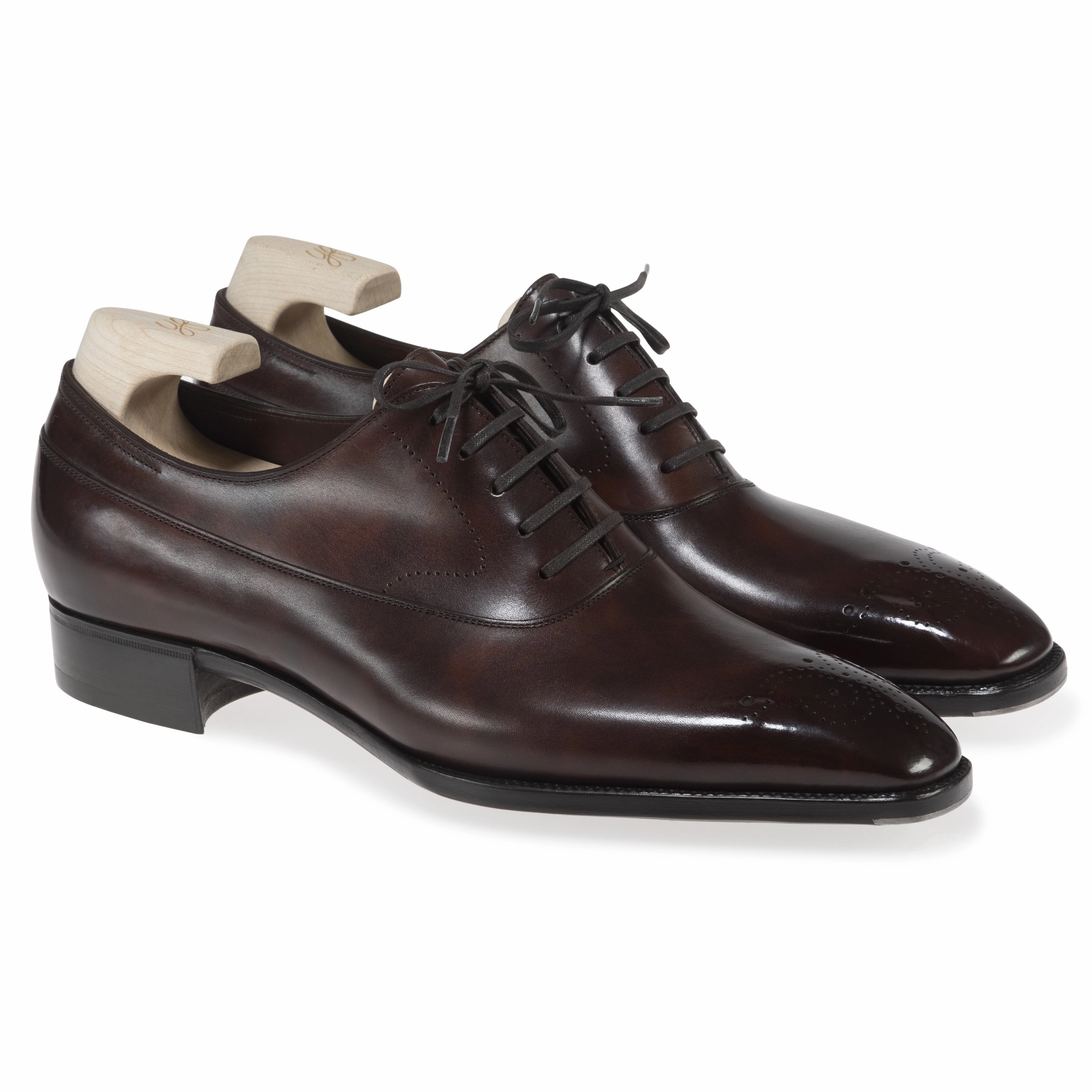 Nile Medallion Oxford Oxford Blue High Shine