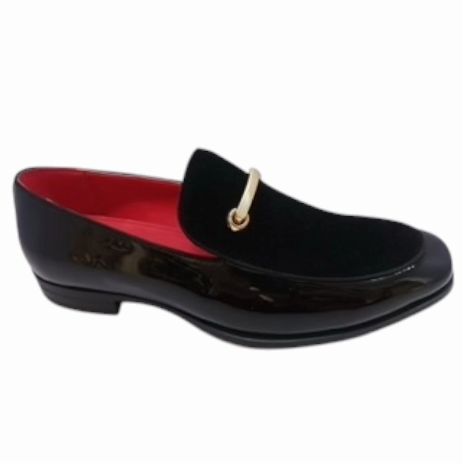 TERRONI: Velvet Patent Loafer S53 Aldo Shoes Loafers
