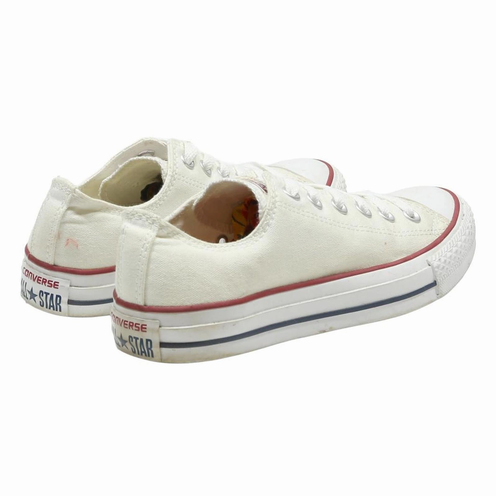 Best Casual Driving Shoes CONVERSE Chuck Taylor All Star Womens Low Top Trainers White Canvas UK 5.5
