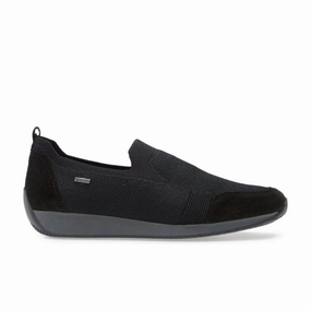 Ara Women's Lilith GORE-TEX - Black Slip On Mesh Shoes