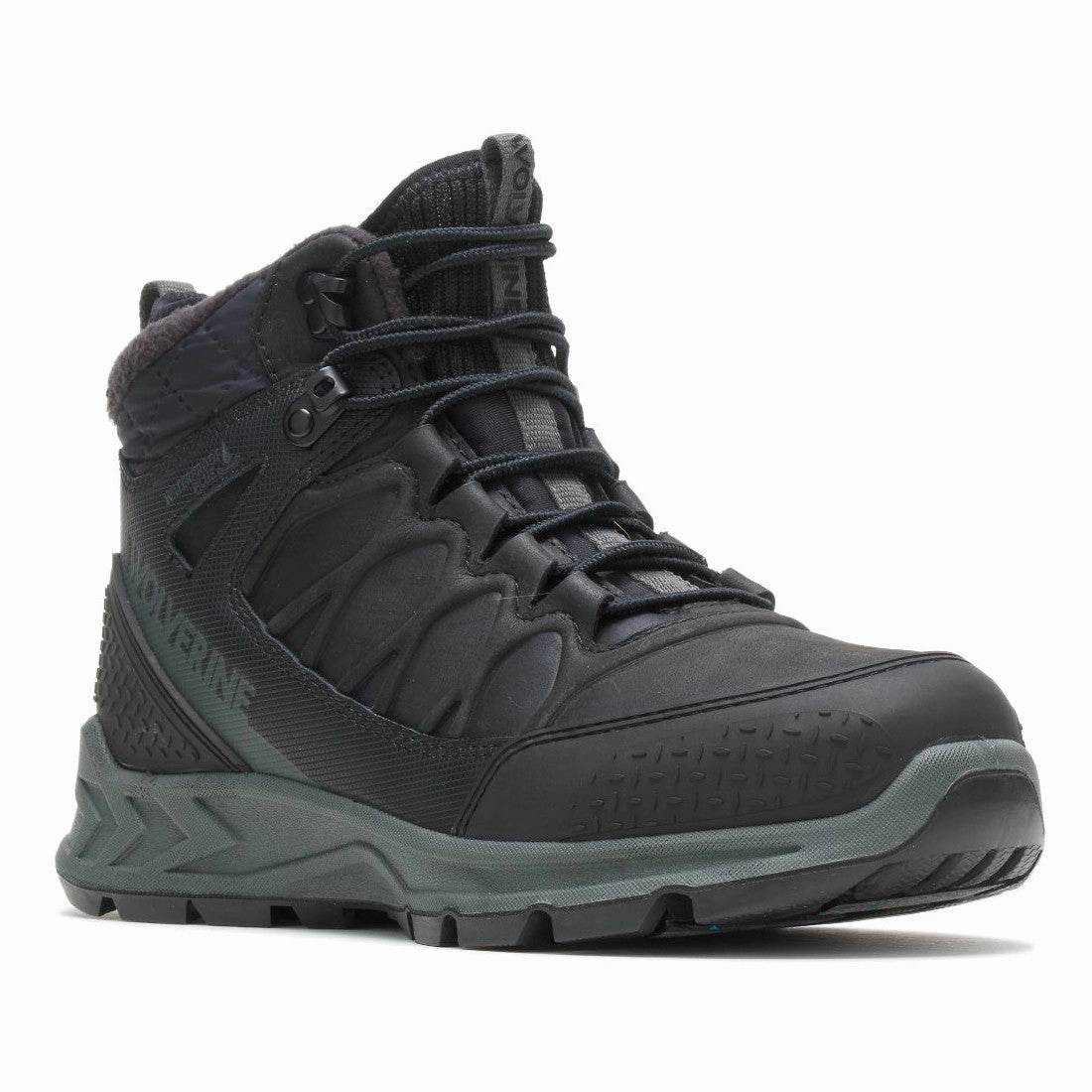 Wolverine Men's ShiftPlus Polar Range Waterproof Boot - Black Montelliana Snow Boots