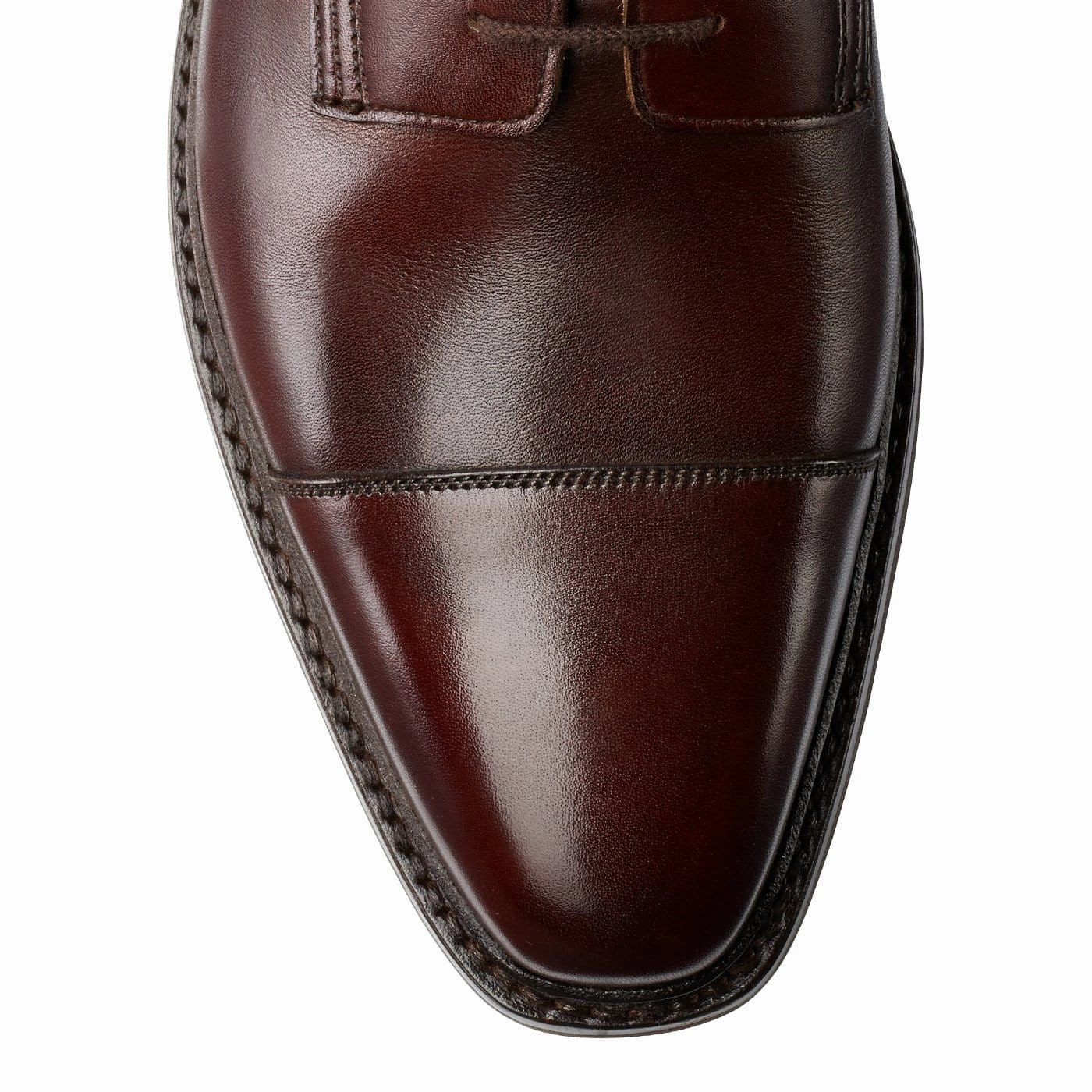 Northcote Dark Brown Wax Calf Derby Shoes Fashion