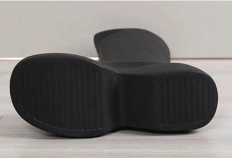 Amazon Uk Mary Jane Shoes Brown Chunky Platform Boots