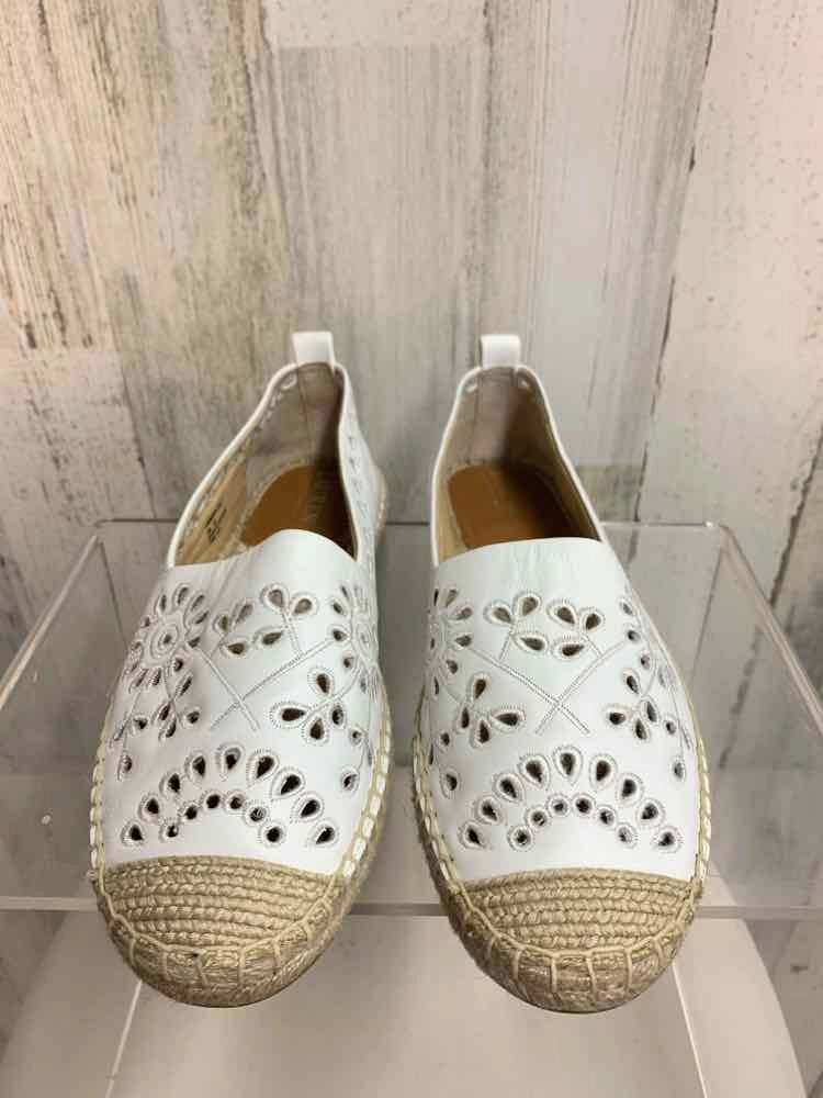 Low Heel Loafers NWT LAUREN SHOES Shoe Size 7.5 White LOAFER Shoes