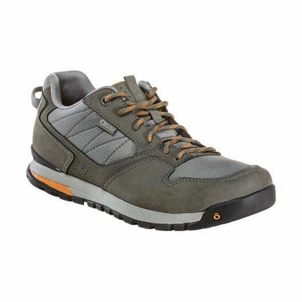 Oboz Men's Bozeman Low Hiking Shoe Hiking Shoes That Don't Hurt Toes