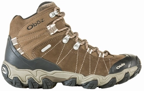 Oboz Women's Bridger Mid Waterproof Camel Crown Hiking Shoes