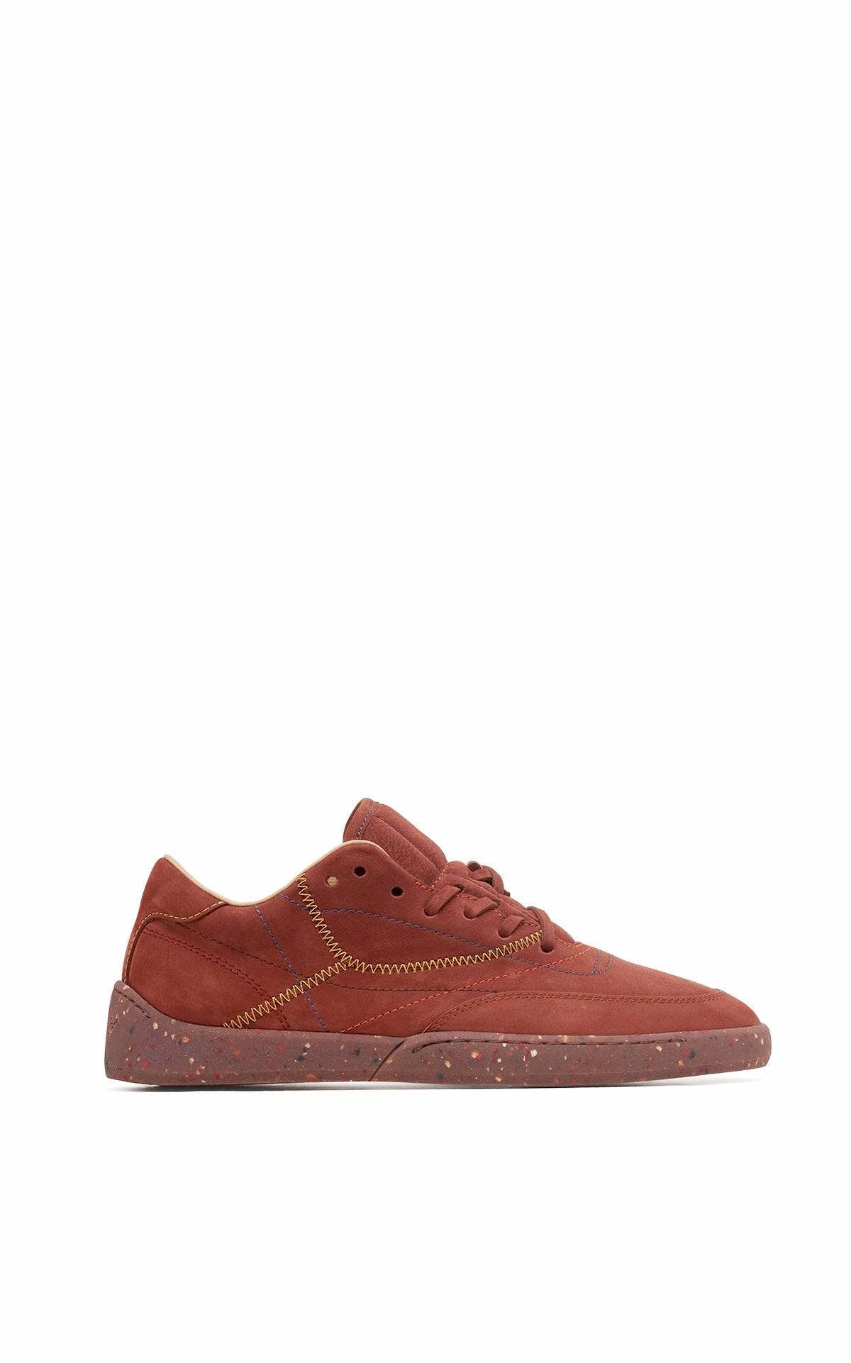 Gentle Souls Slip On Ohio Slip-on Sneaker in Burnt Sienna Nubuck
