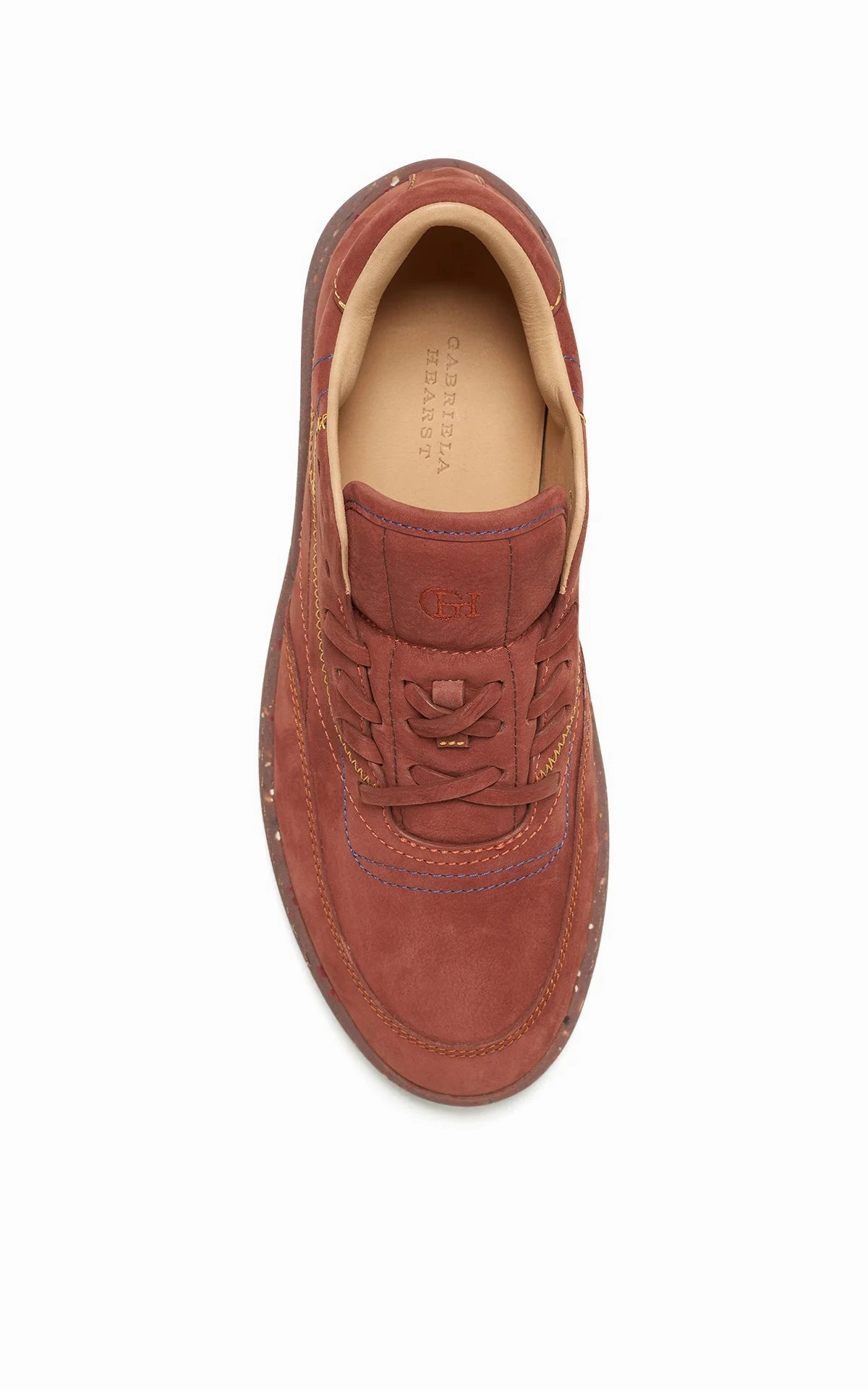 Ohio Slip-on Sneaker in Burnt Sienna Nubuck Slip On Ankle Support