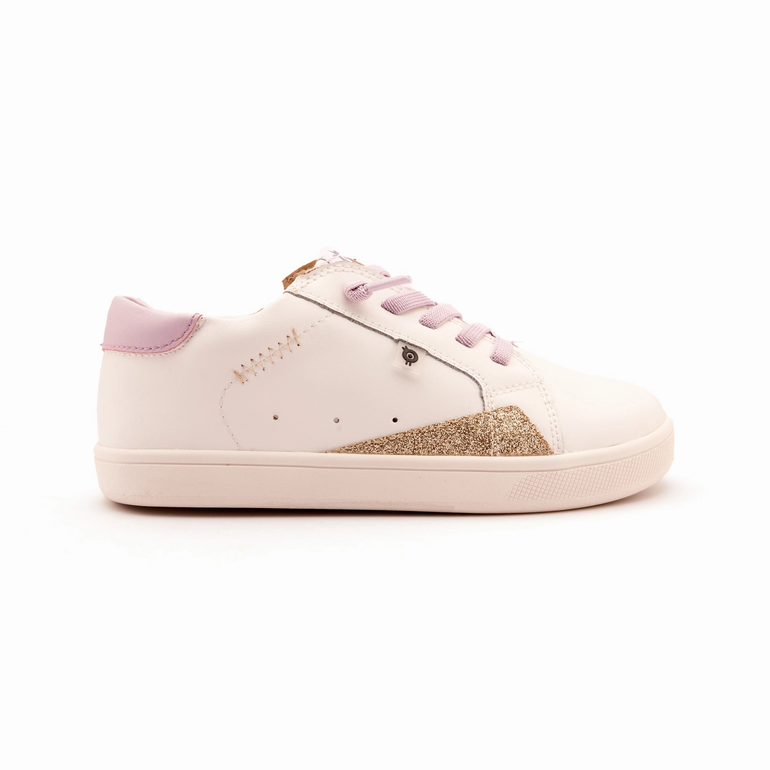 Knee High Snow Boots Old Soles Girl's Blade Runner Casual Shoes - Snow / Lilium / Glam Gold