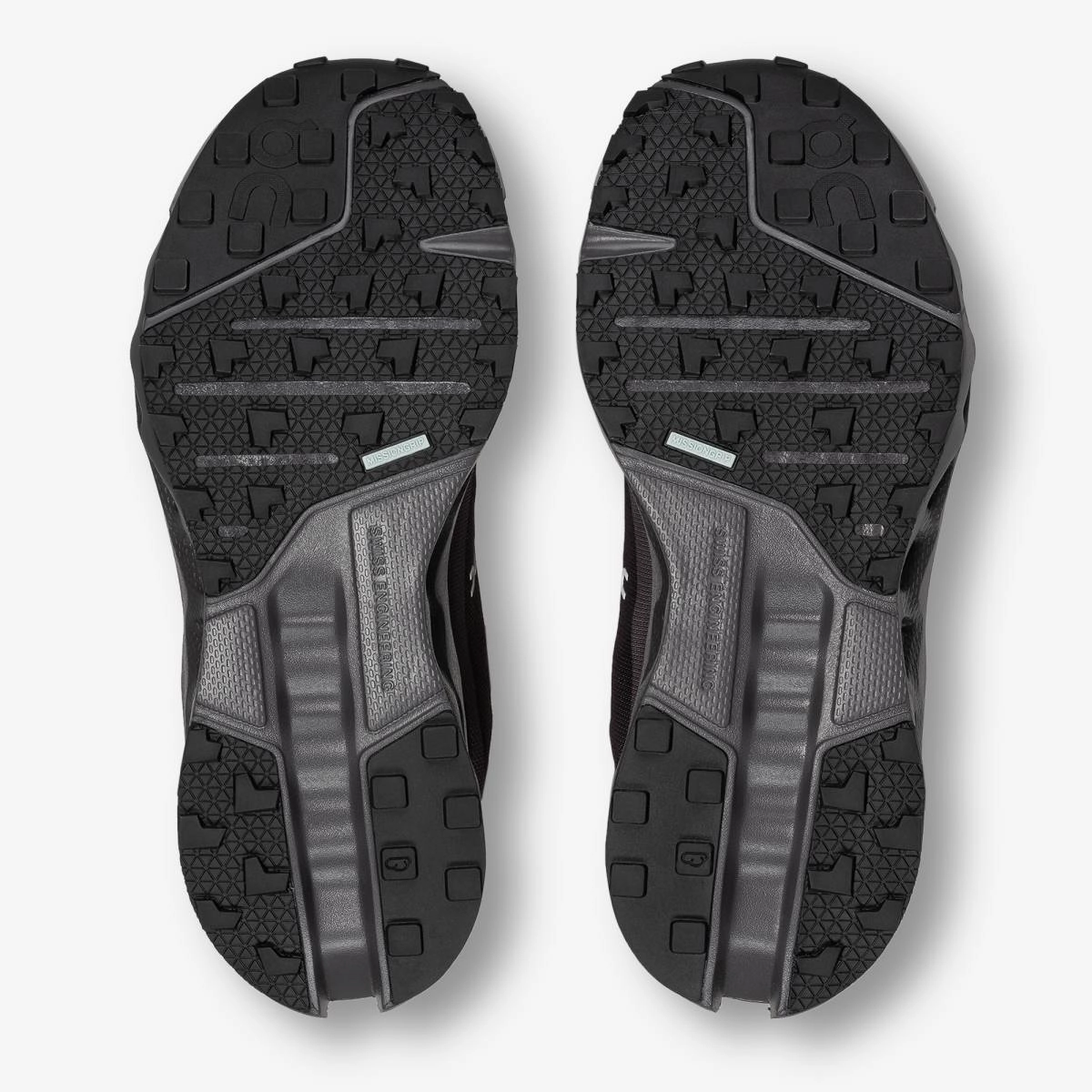 On Running | Cloudsurfer Trail WP | Men's | Black/Eclipse Trail Running Or Hiking Shoes