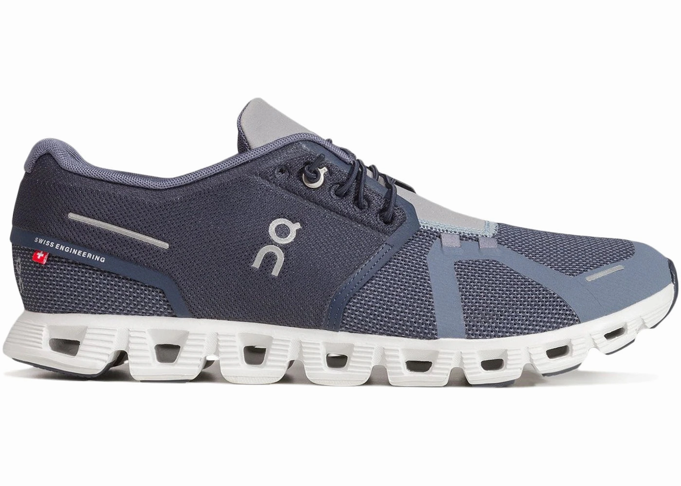 On Running Cloud 5 Combo Ink Metal Best Snow Running Shoes