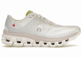 On Running Cloudflow 4 White Sand (Women'S) Air Trainer Shoes