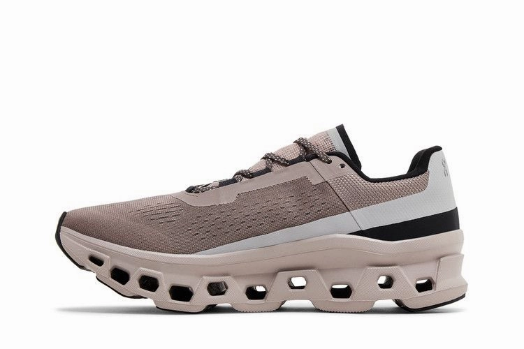 Chunky Running Shoes On Running Cloudmonster Cinder Fog