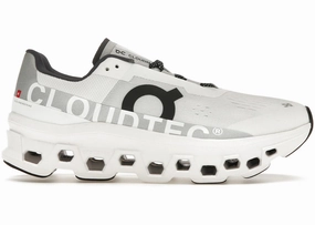 On Running Cloudmonster Undyed White Running Shoes For Everyday Use