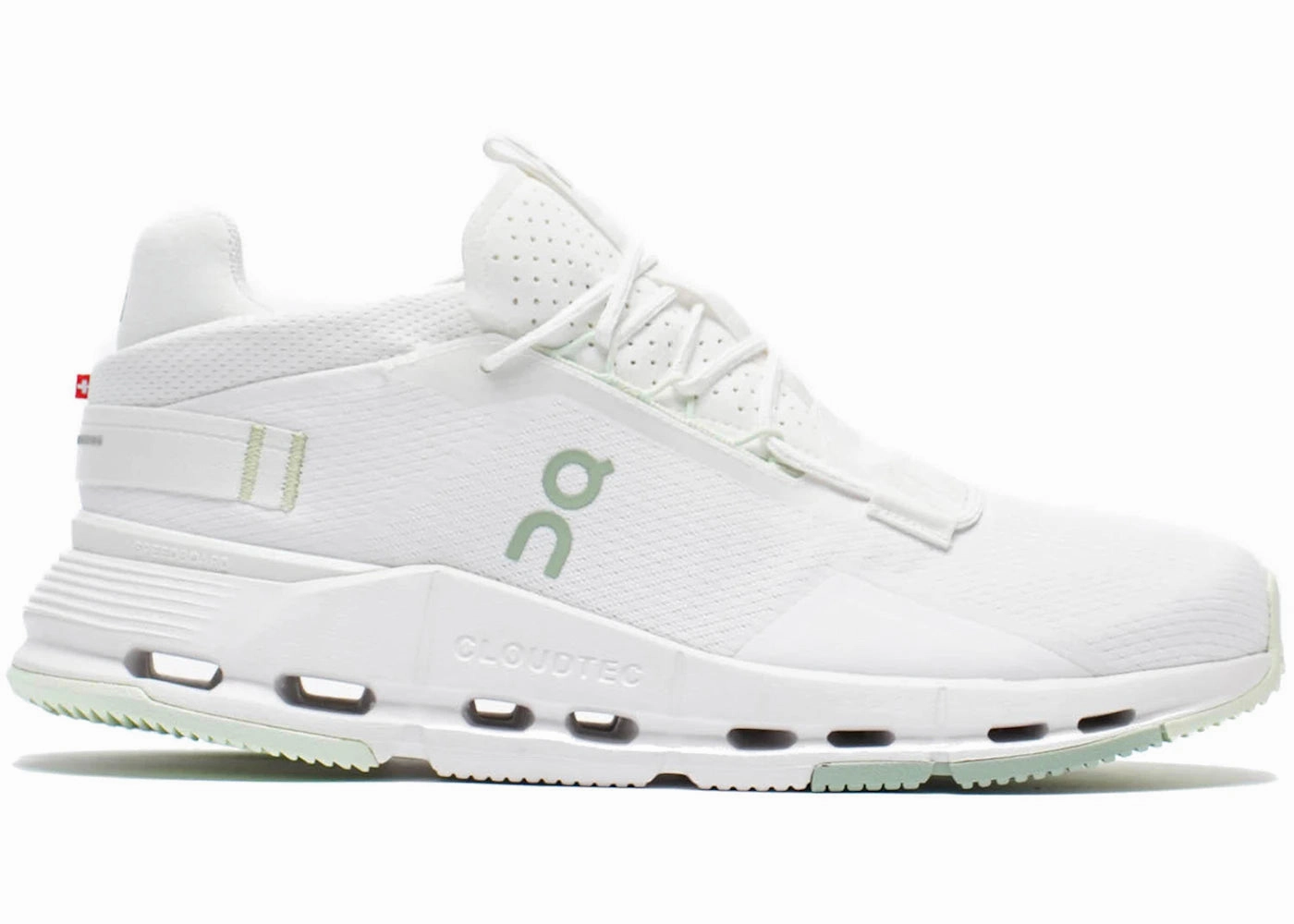 On Running Cloudnova 2 White Sage Gore Tex Trail Running Shoe