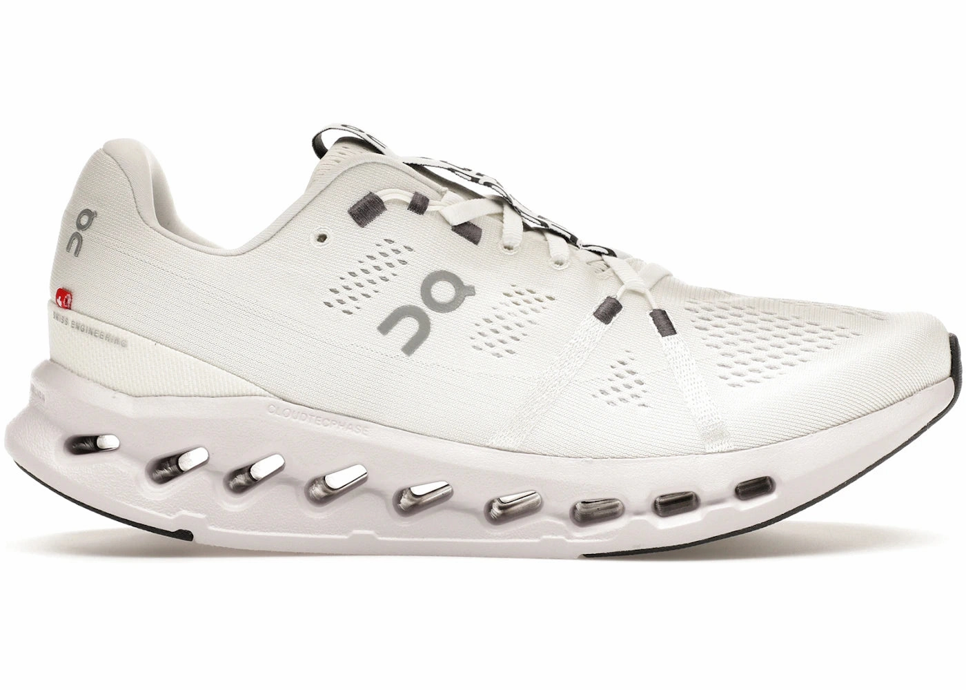 On Running Cloudsurfer White Frost Guys Running Shoes