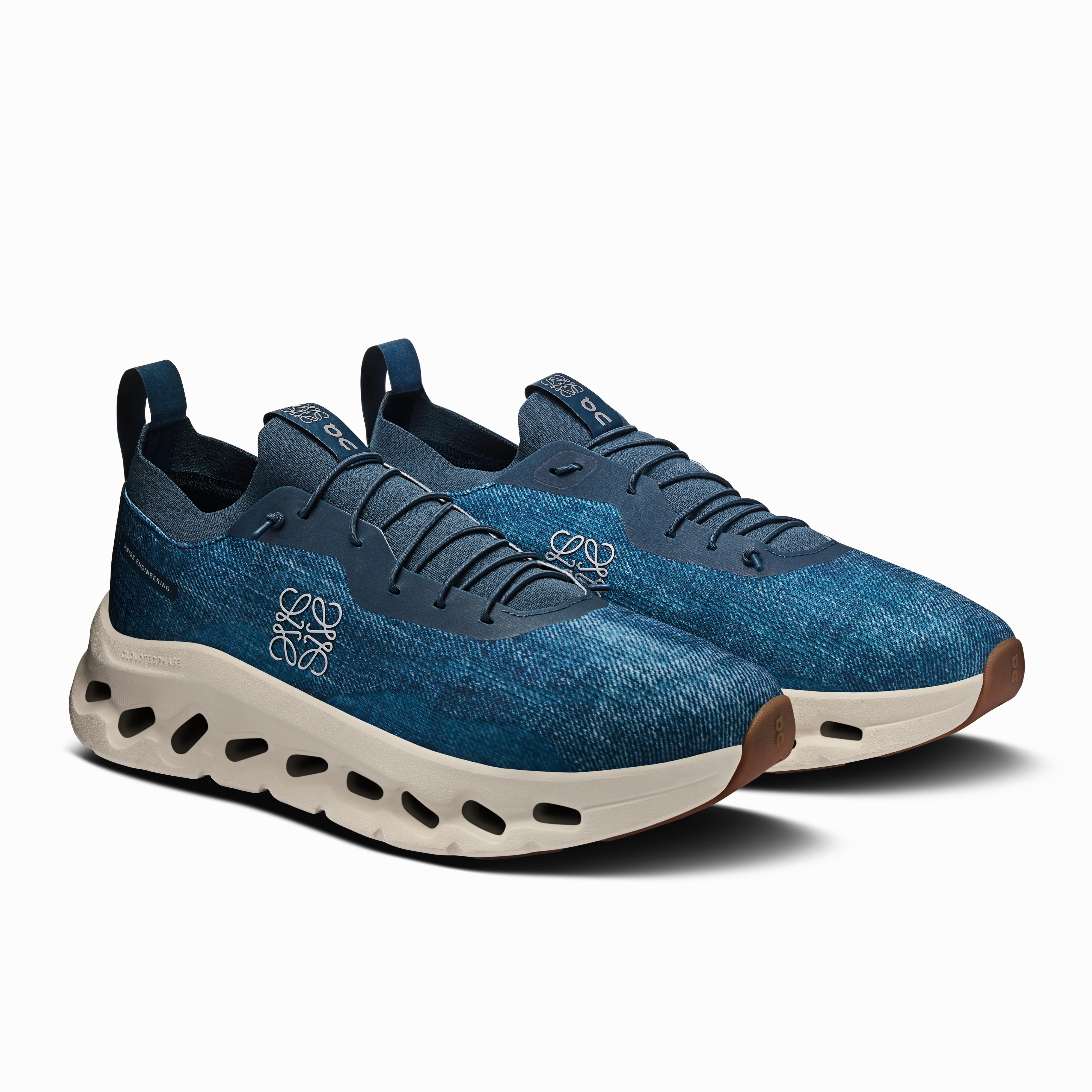 Running Shoes Shox On Running Cloudtilt LOEWE Denim Blue