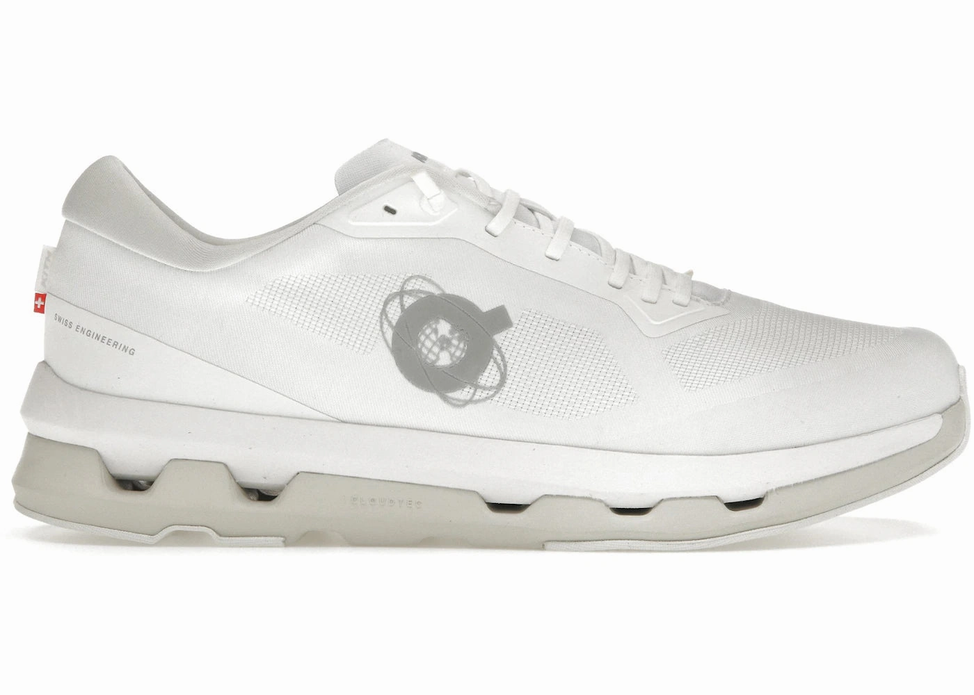 On Running Cloudzone Kith White Ice Flat Running Shoes