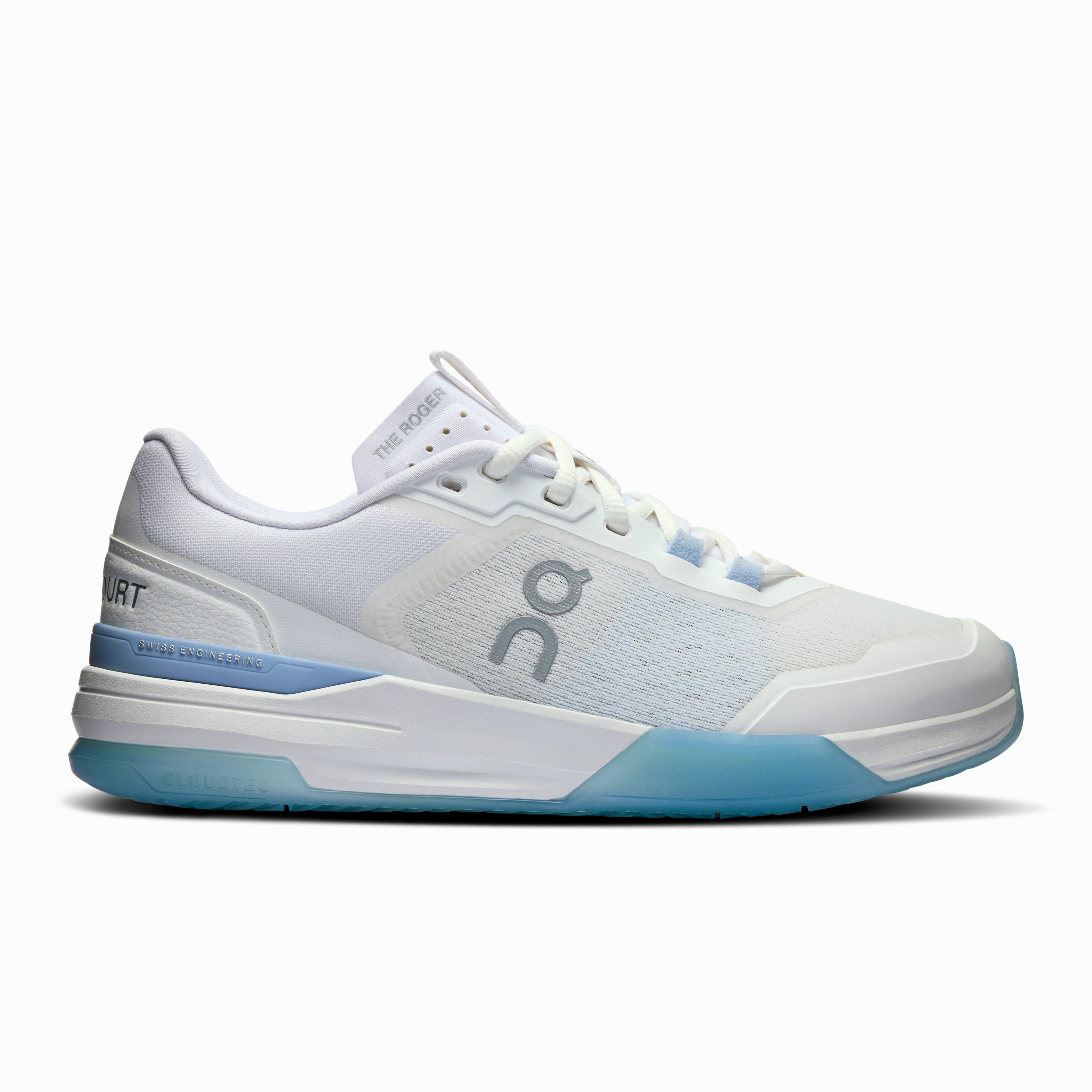 On Running The Roger Advantage Pro White Chambray (Women'S) Chiefs Tennis Shoes