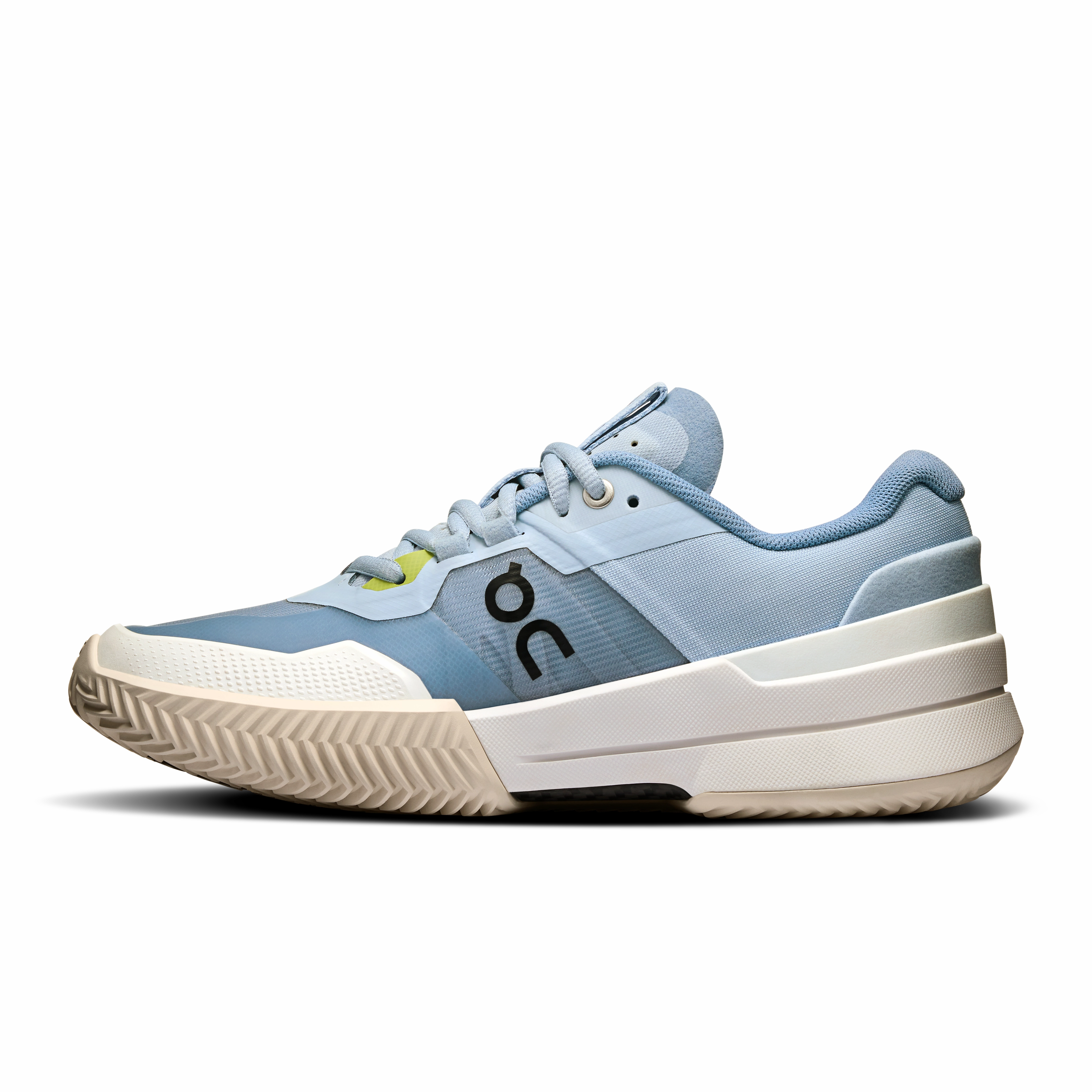 On Running The Roger Pro 2 Clay Chambray Lime (Women'S) Mesh Tennis Shoes