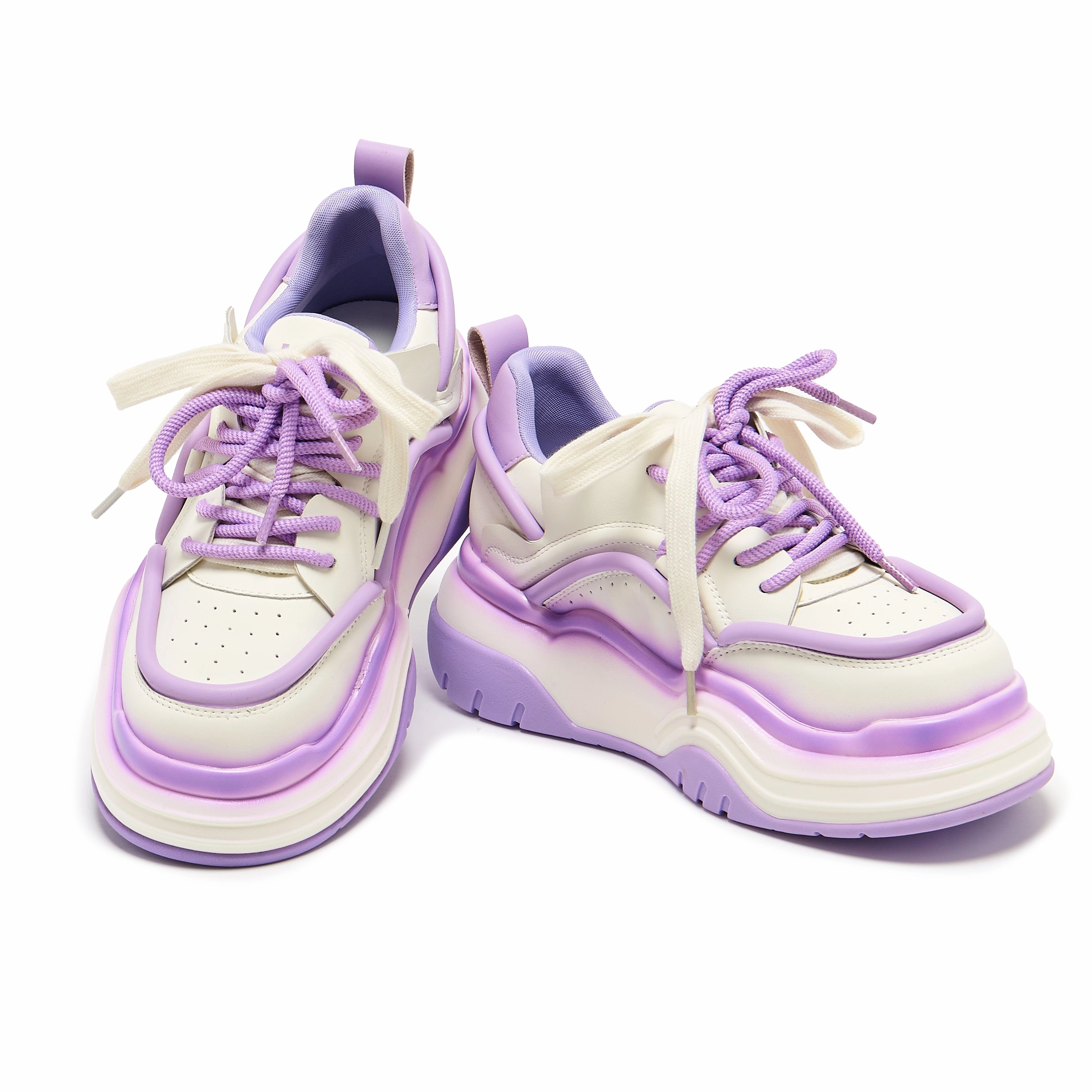 Keen Shoes Mary Jane Buckle Neon Reef Platform Trainers - Violet